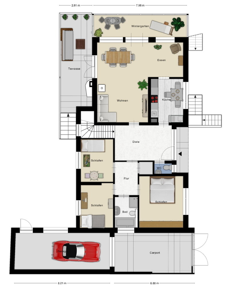 Grundriss EG