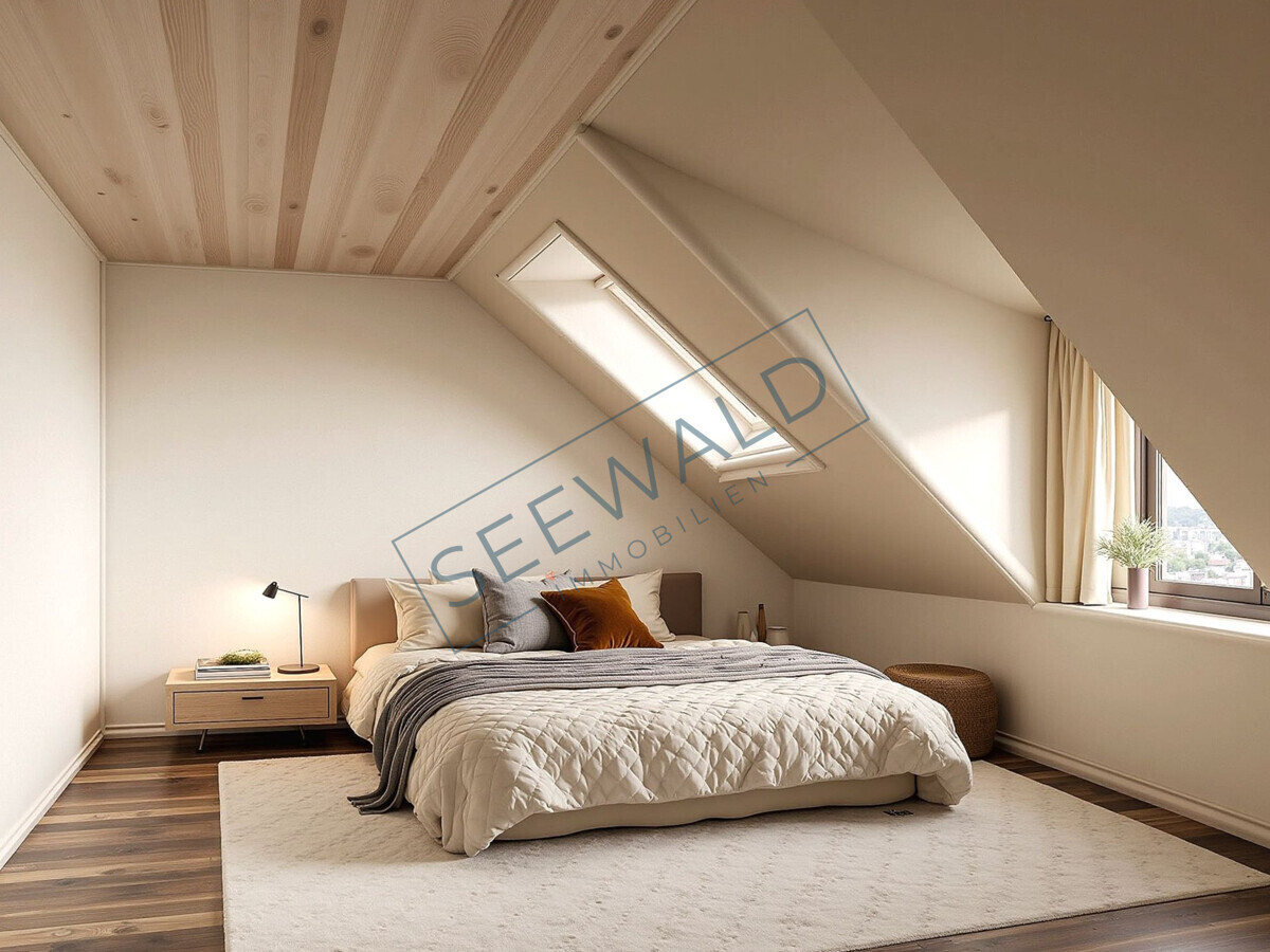 Dachgeschoss - virtual Staging