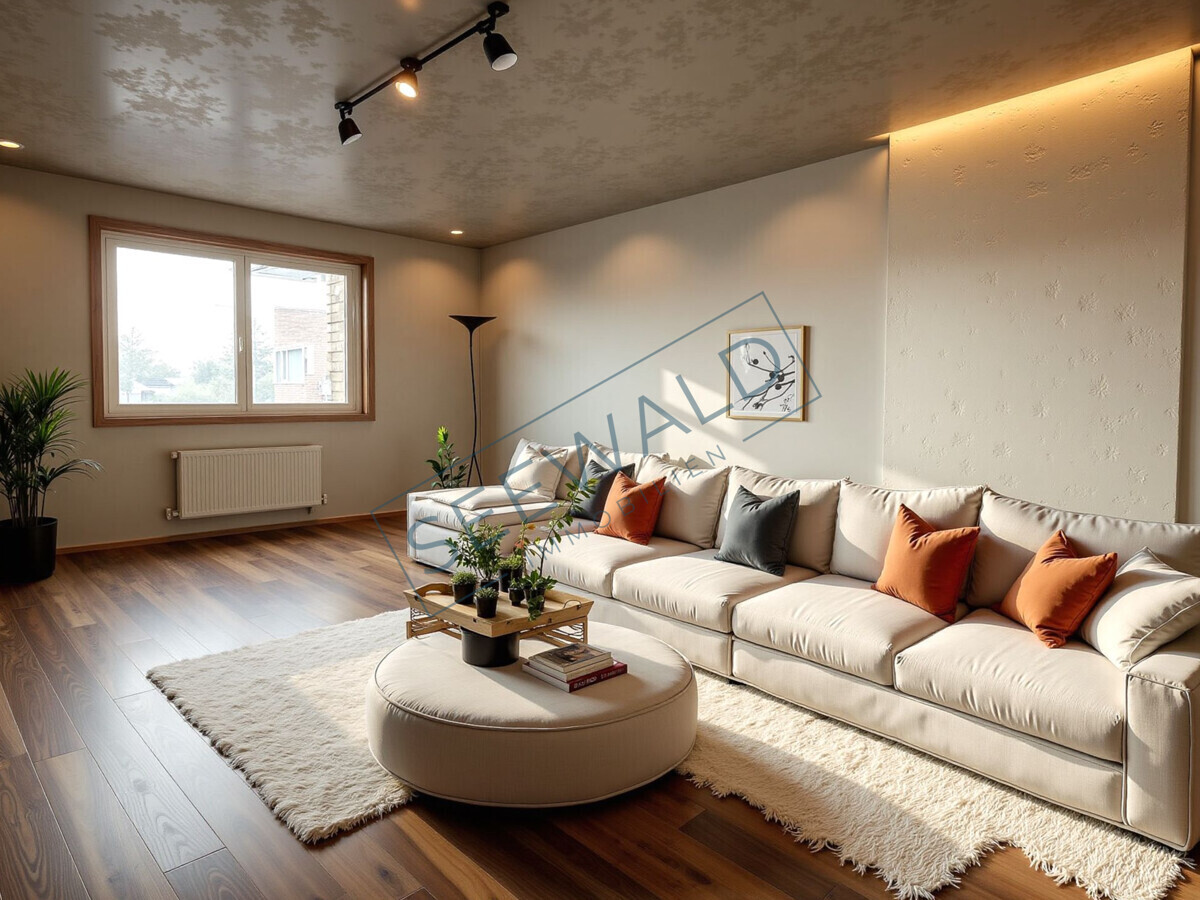 Wohnzimmer- virtual Staging