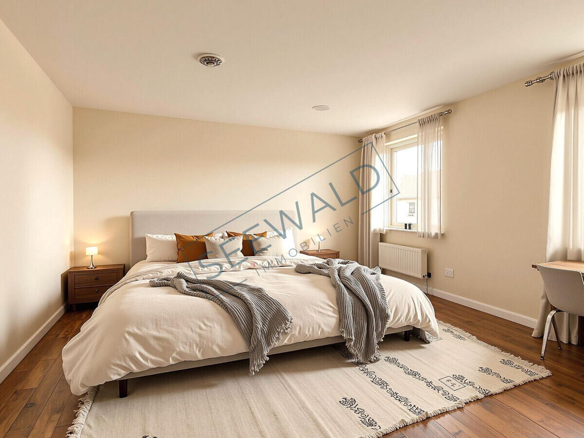 Schlafzimmer - virtual Staging