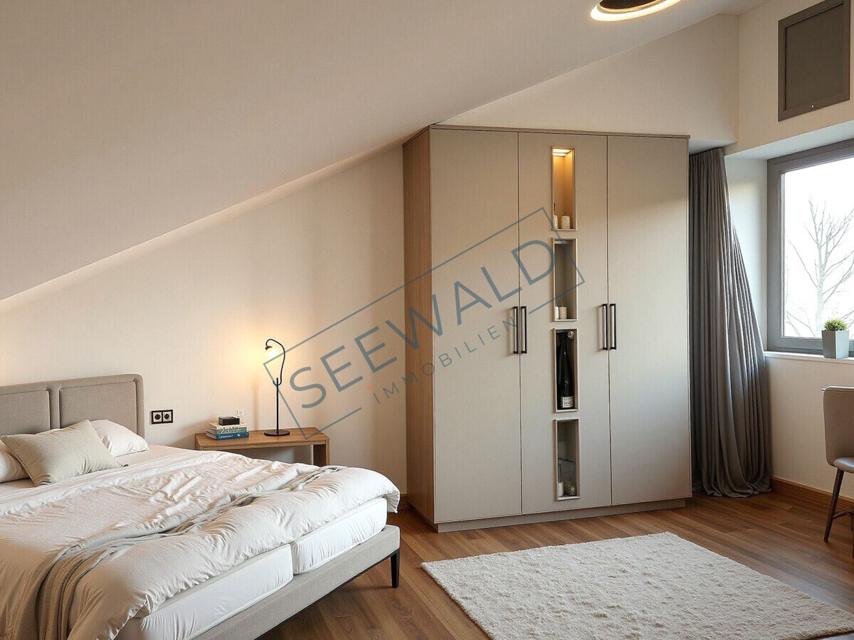 Schlafzimmer - virtual Staging
