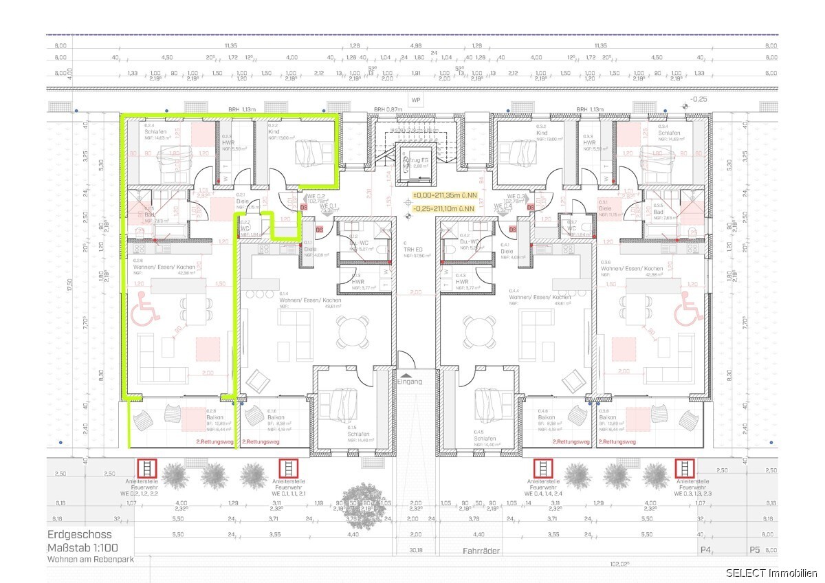 ERDGESCHOSS 1_100 - W02