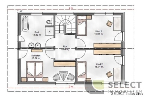 Grundriss DG-