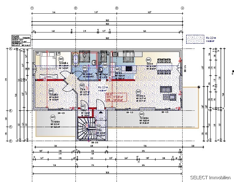 Grundriss W5 Penthouse