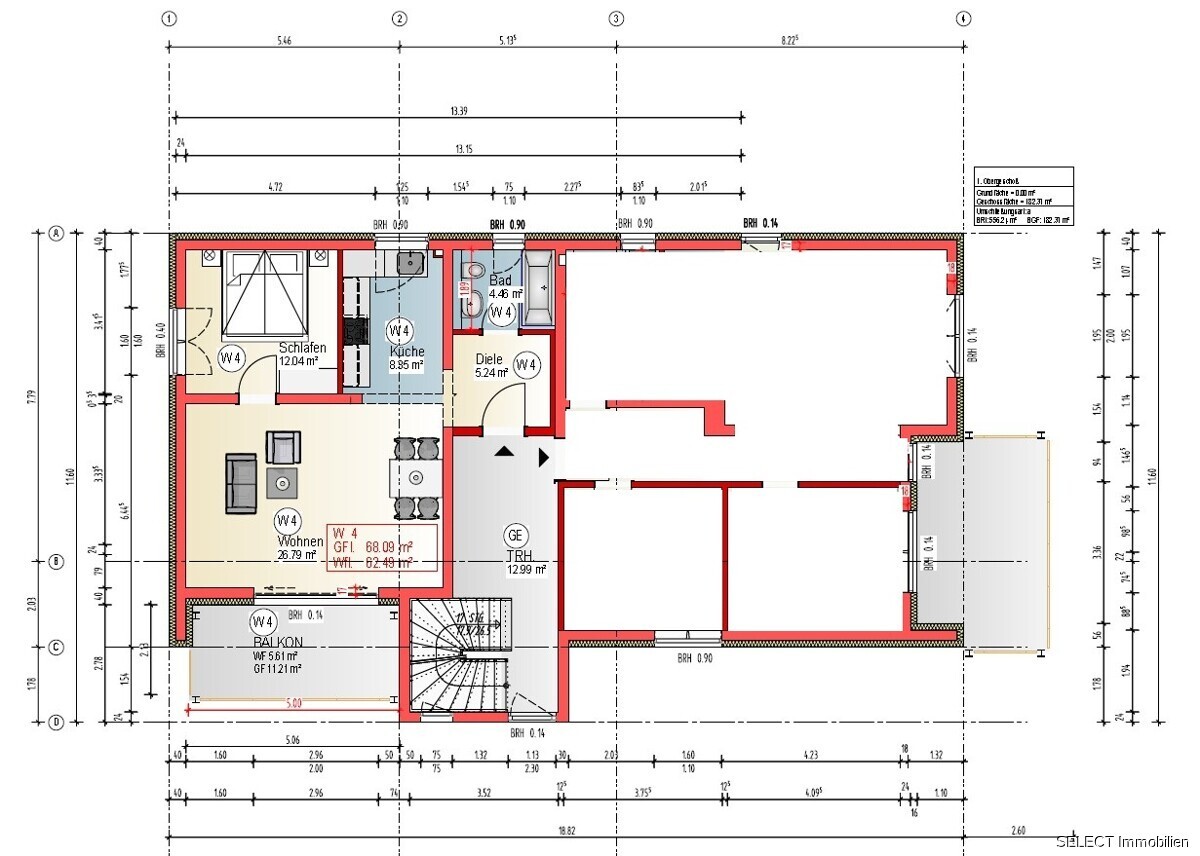 Grundriss W4