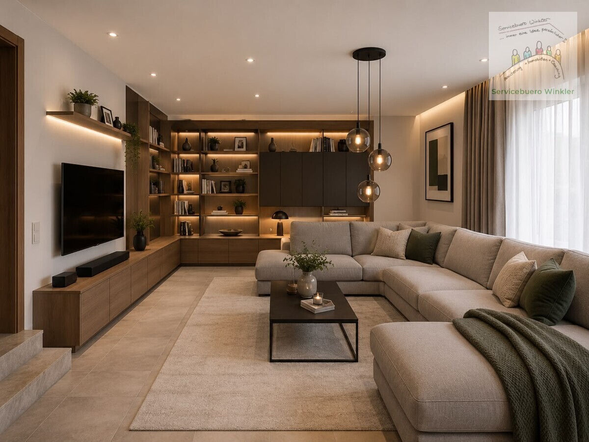 Wohnzimmer Visualisierung 
