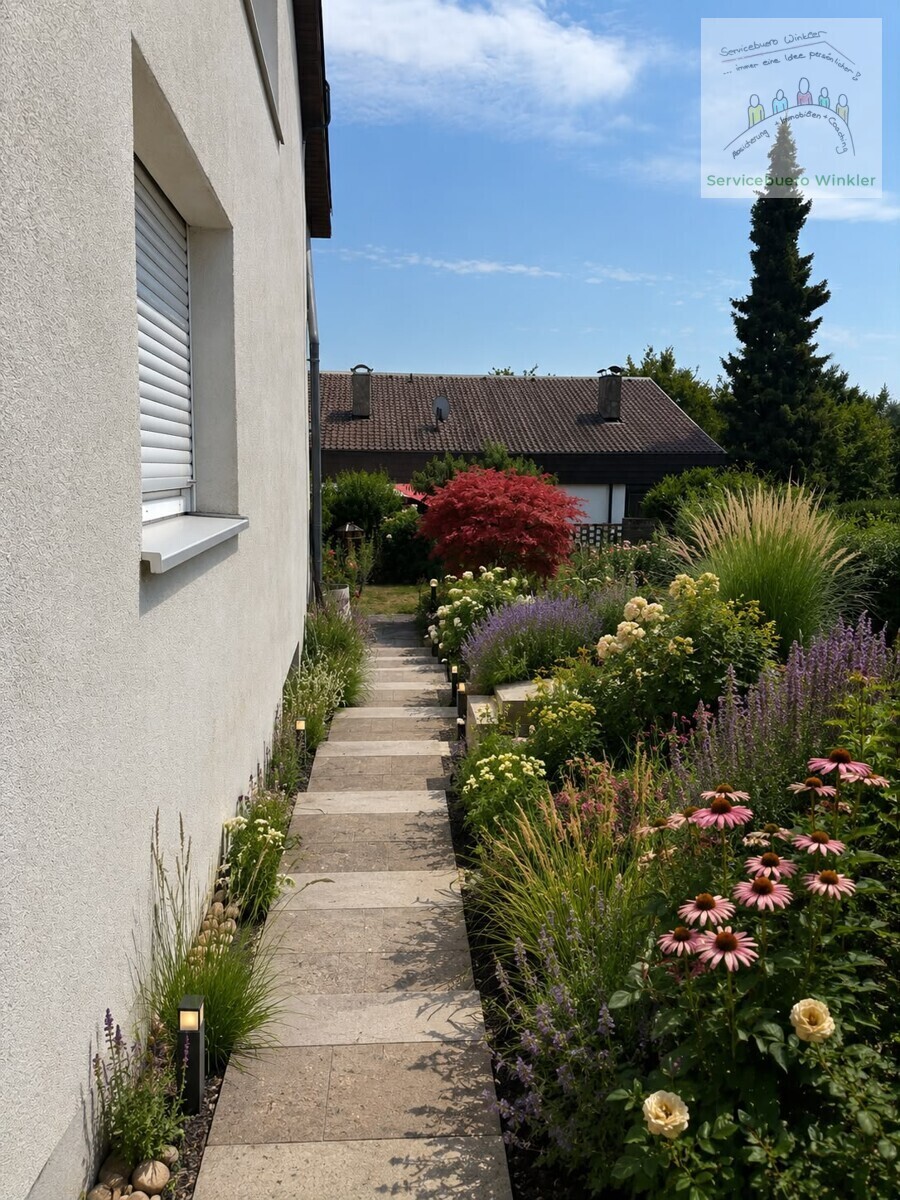 Zugang  zum Garten 