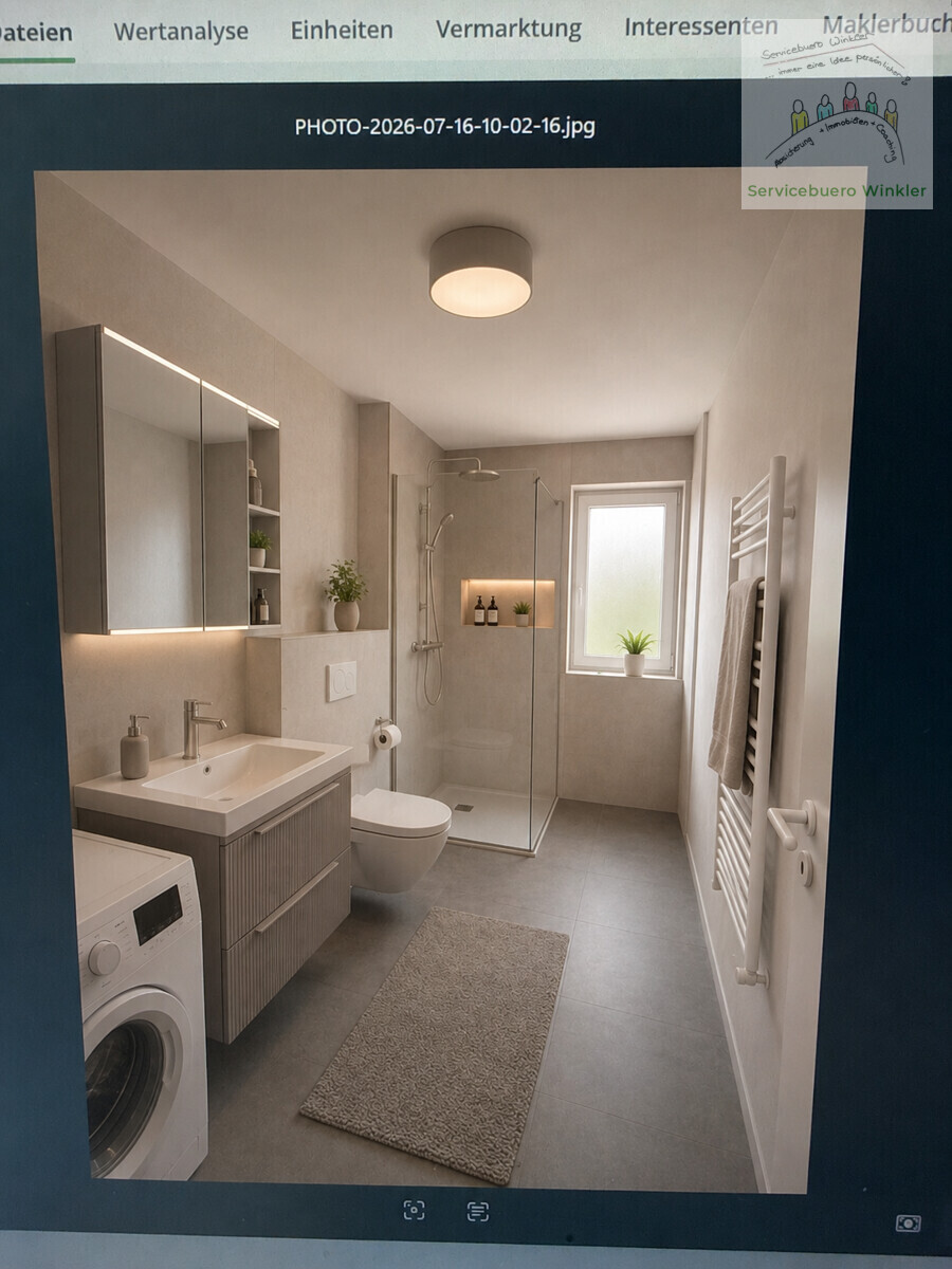 Badezimmer KI Visualisiert 