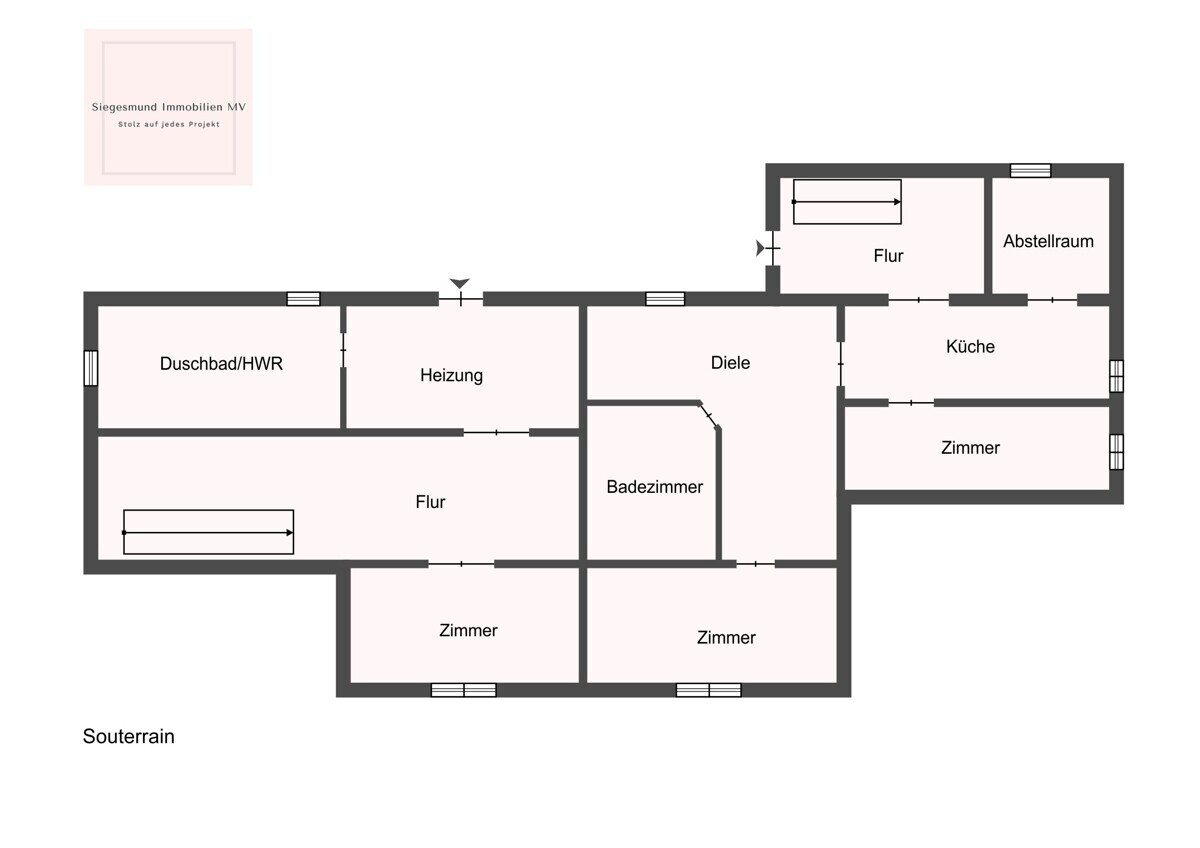 Grundriss Souterrain