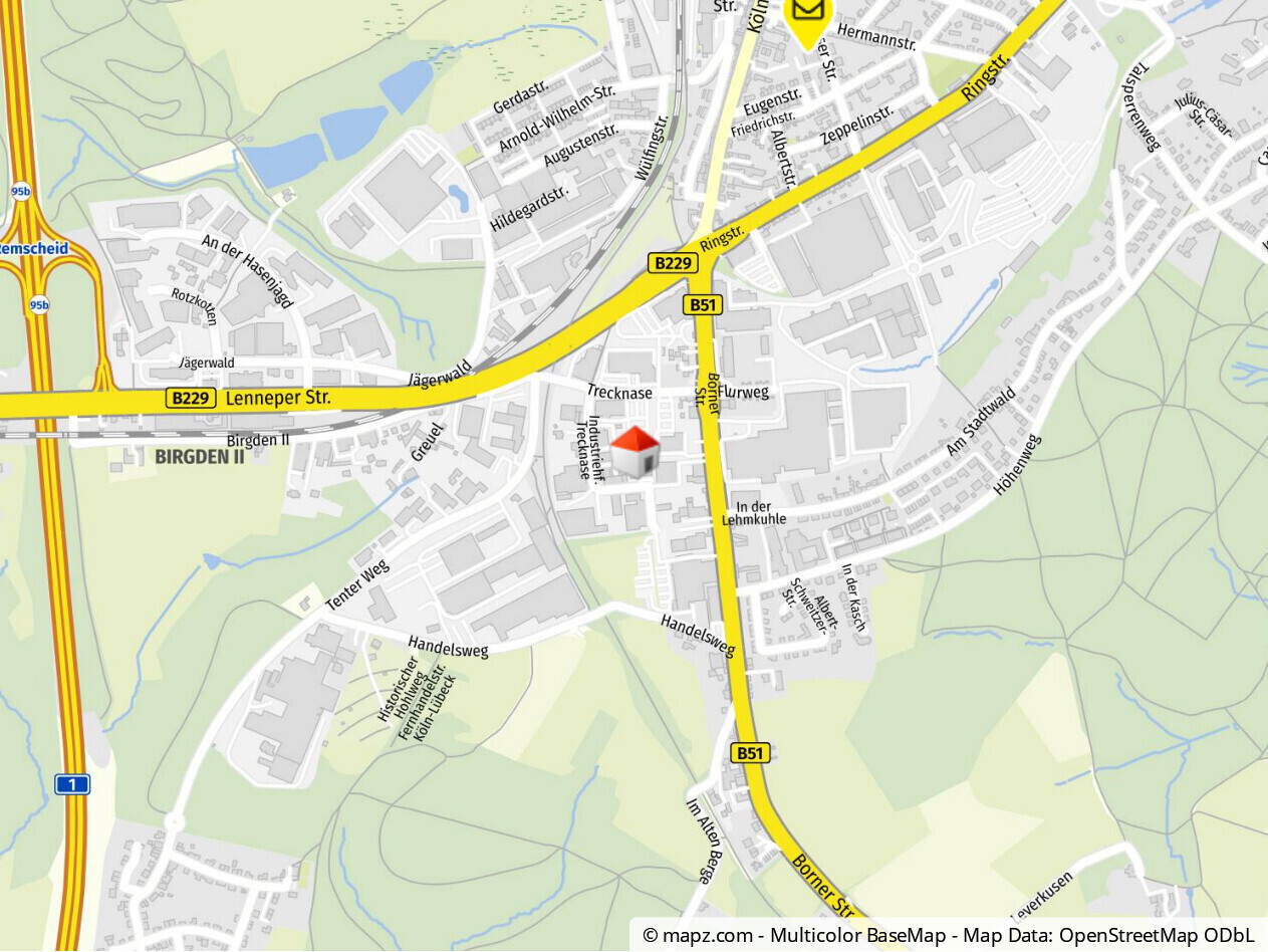 Kartenausschnitt