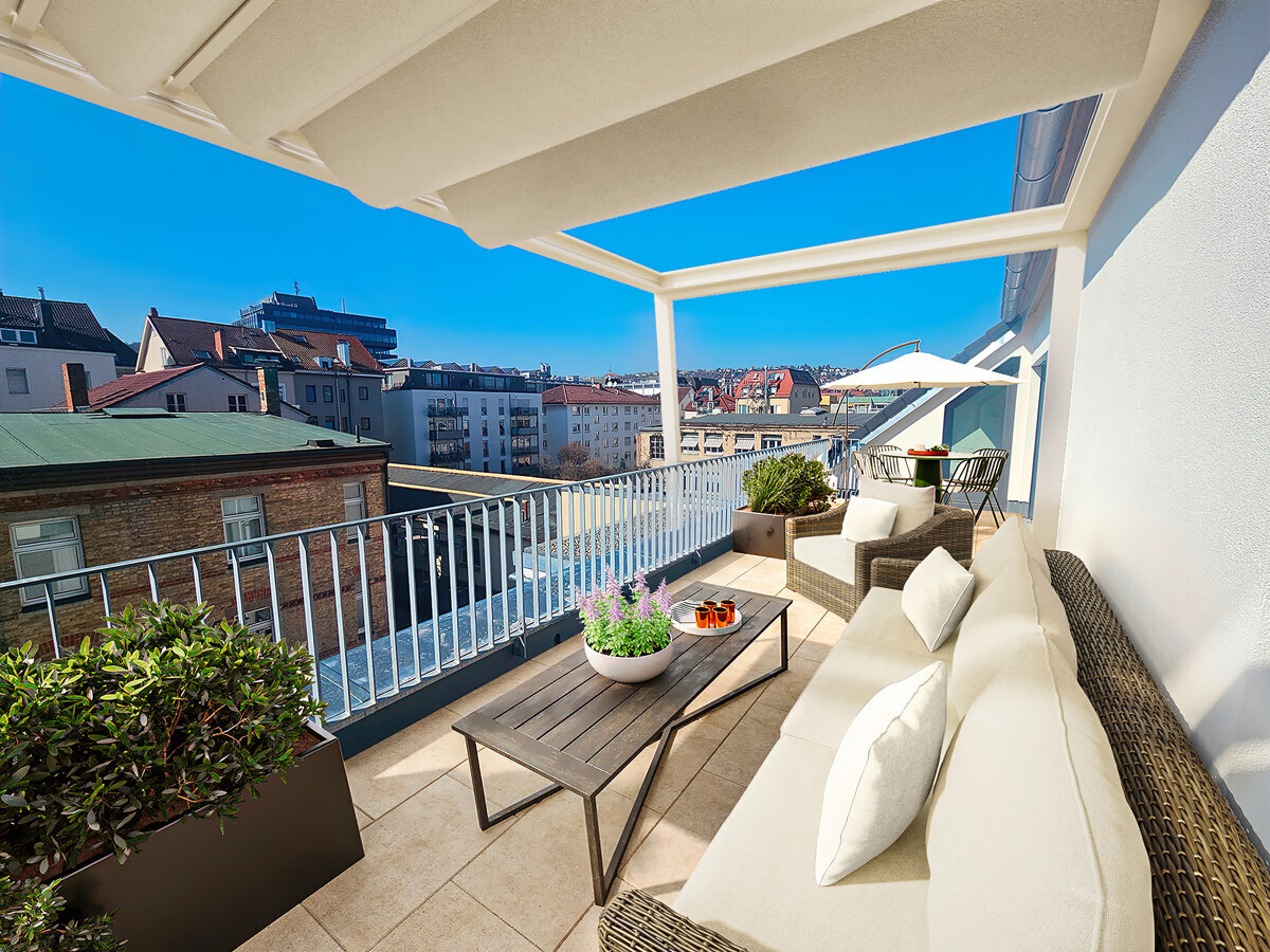 Visualisierung: SW-Loggia