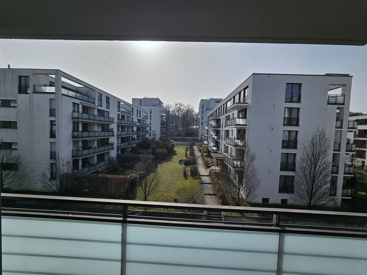 Ausblick Balkon