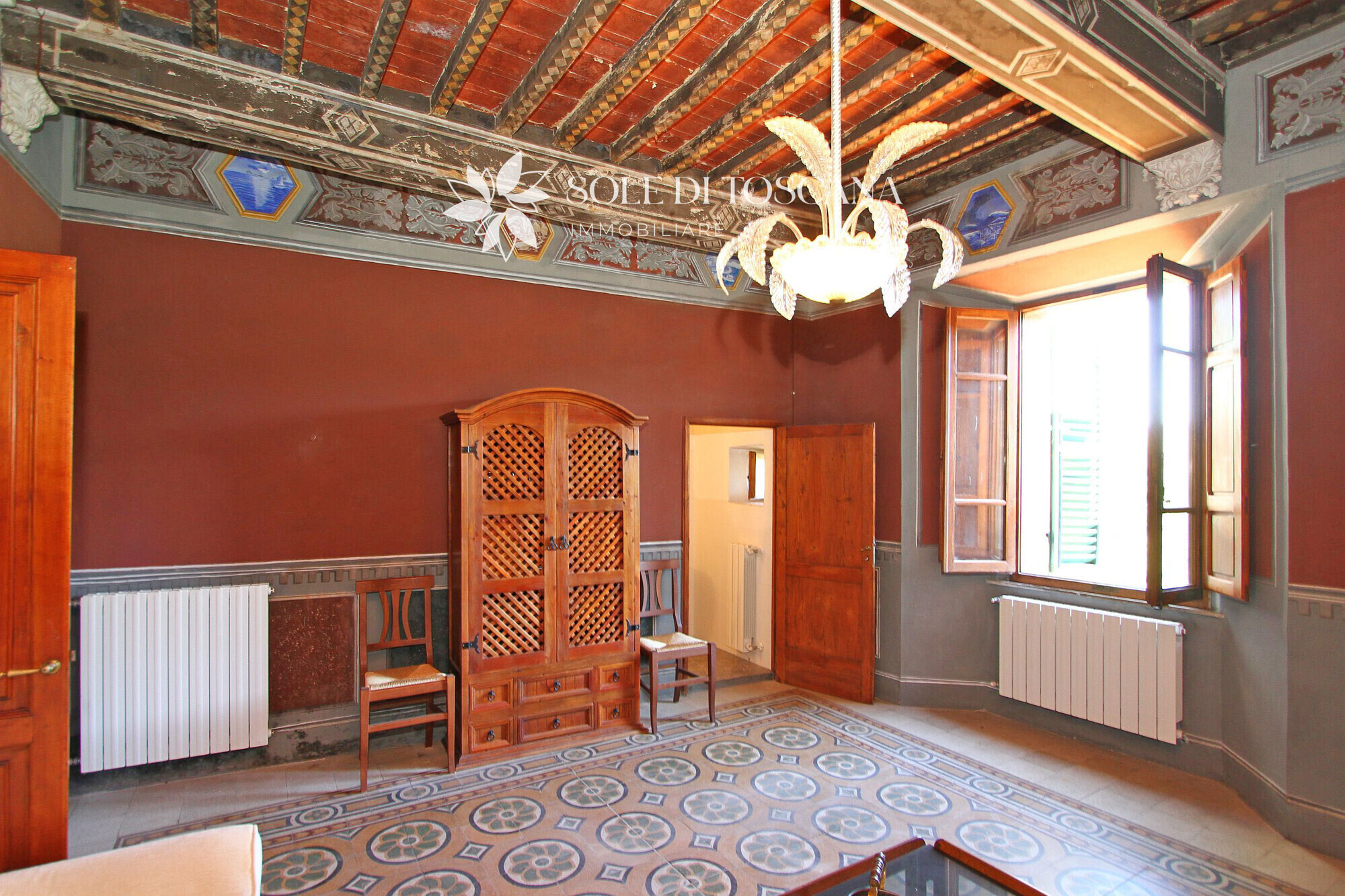 Stone house  with 2 terraces in Petroio with panoramic view over the Val d'Orc (14)