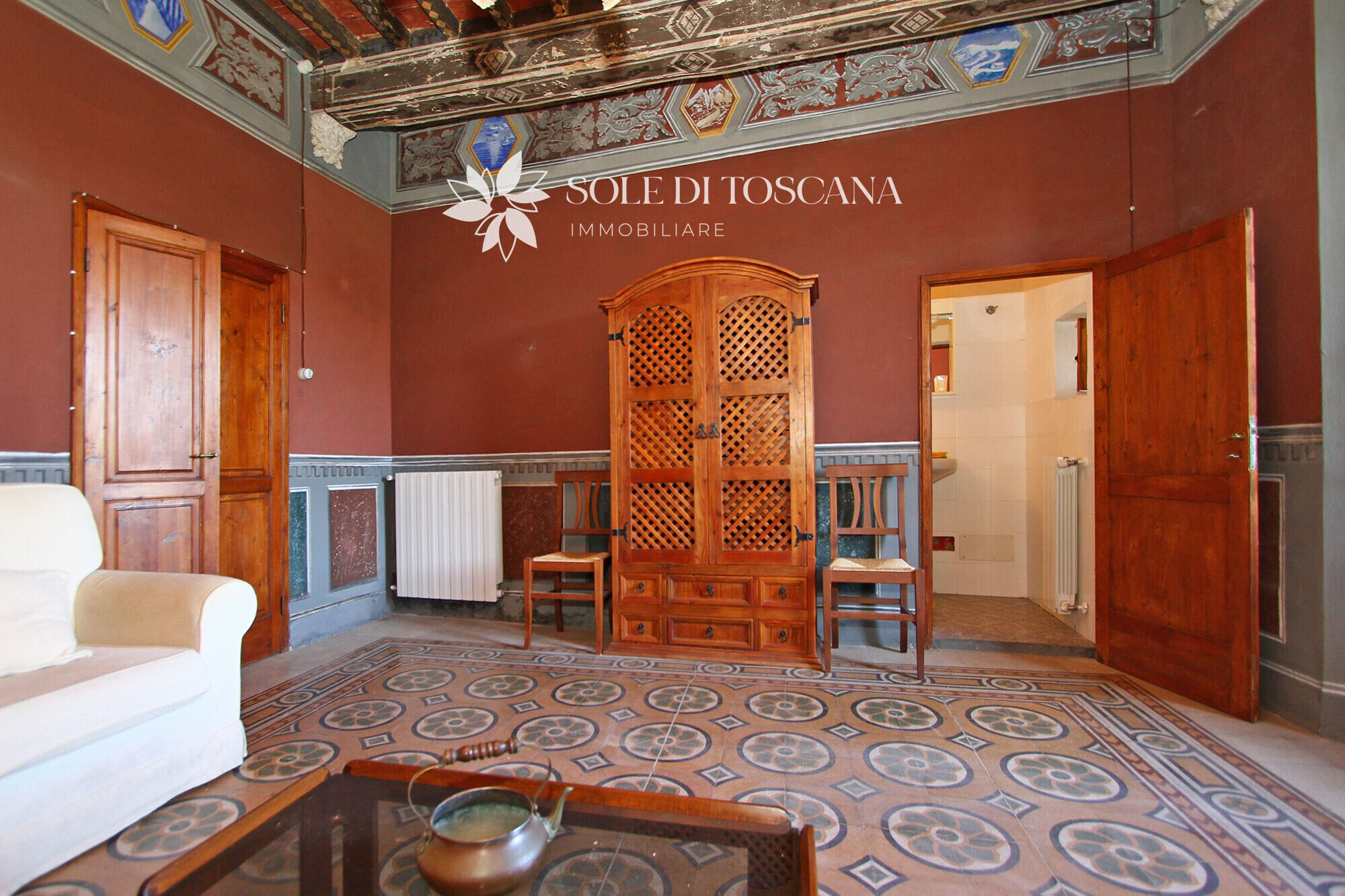 Stone house  with 2 terraces in Petroio with panoramic view over the Val d'Orc (15)