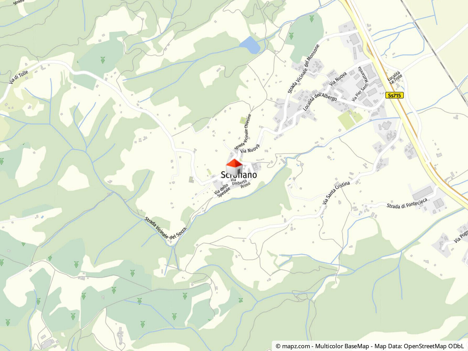 Sezione della mappa di Geolyzer