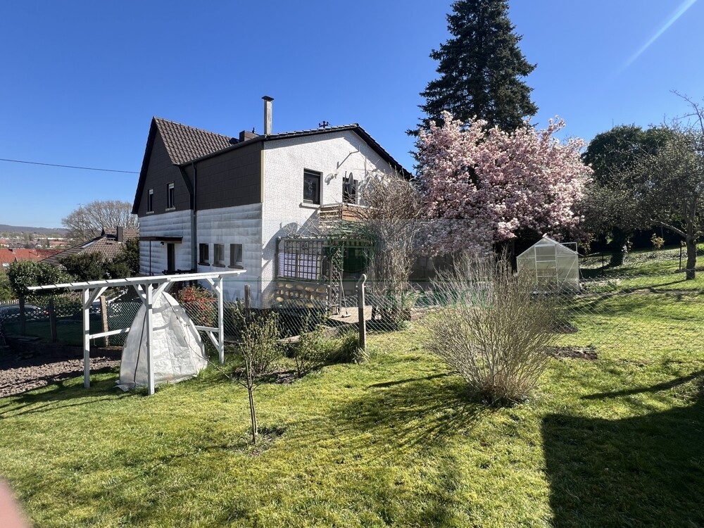 Rückseite Garten