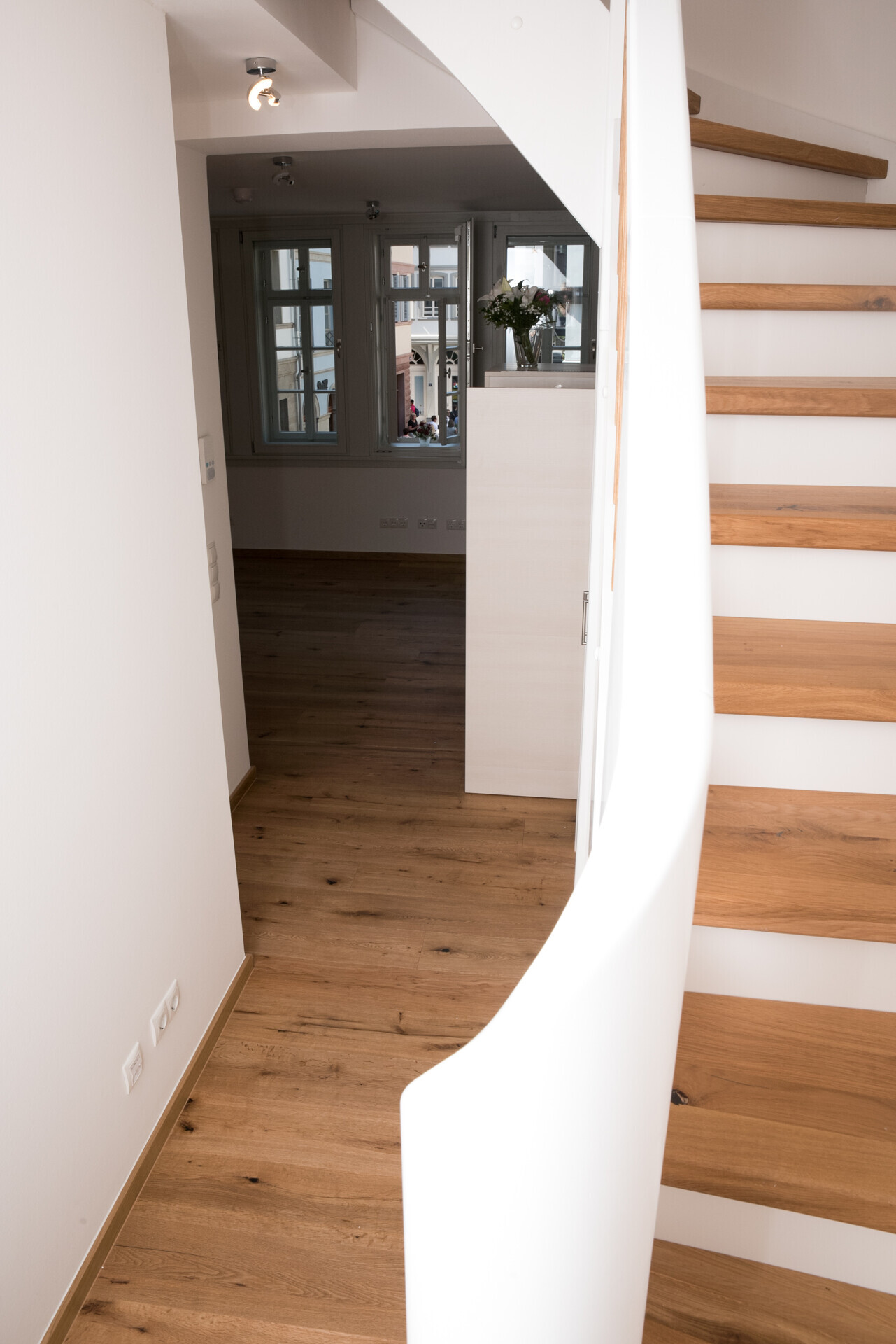 Blick von der Treppe