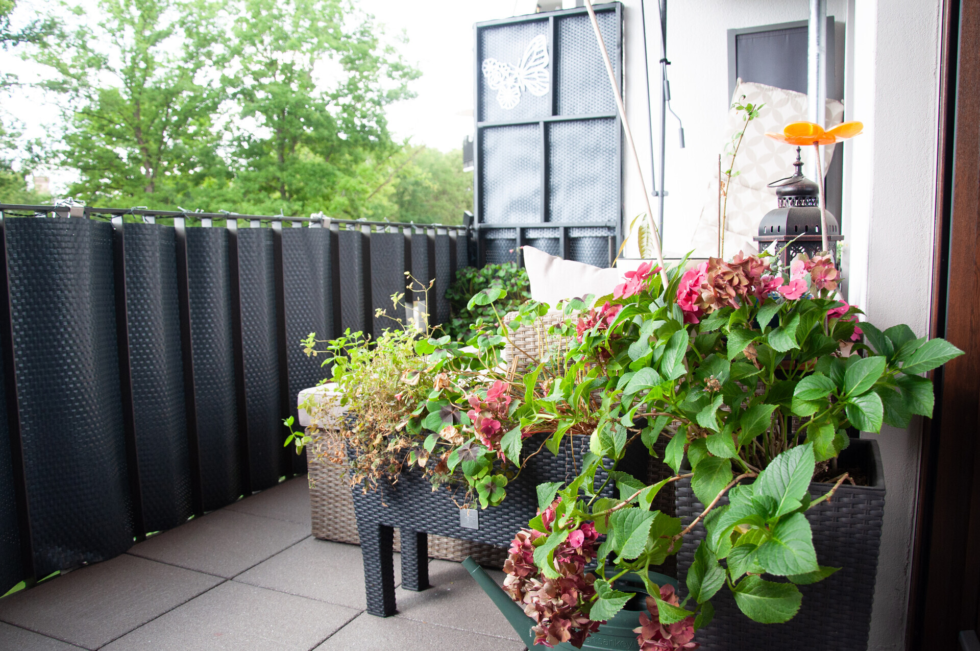 Großer Balkon