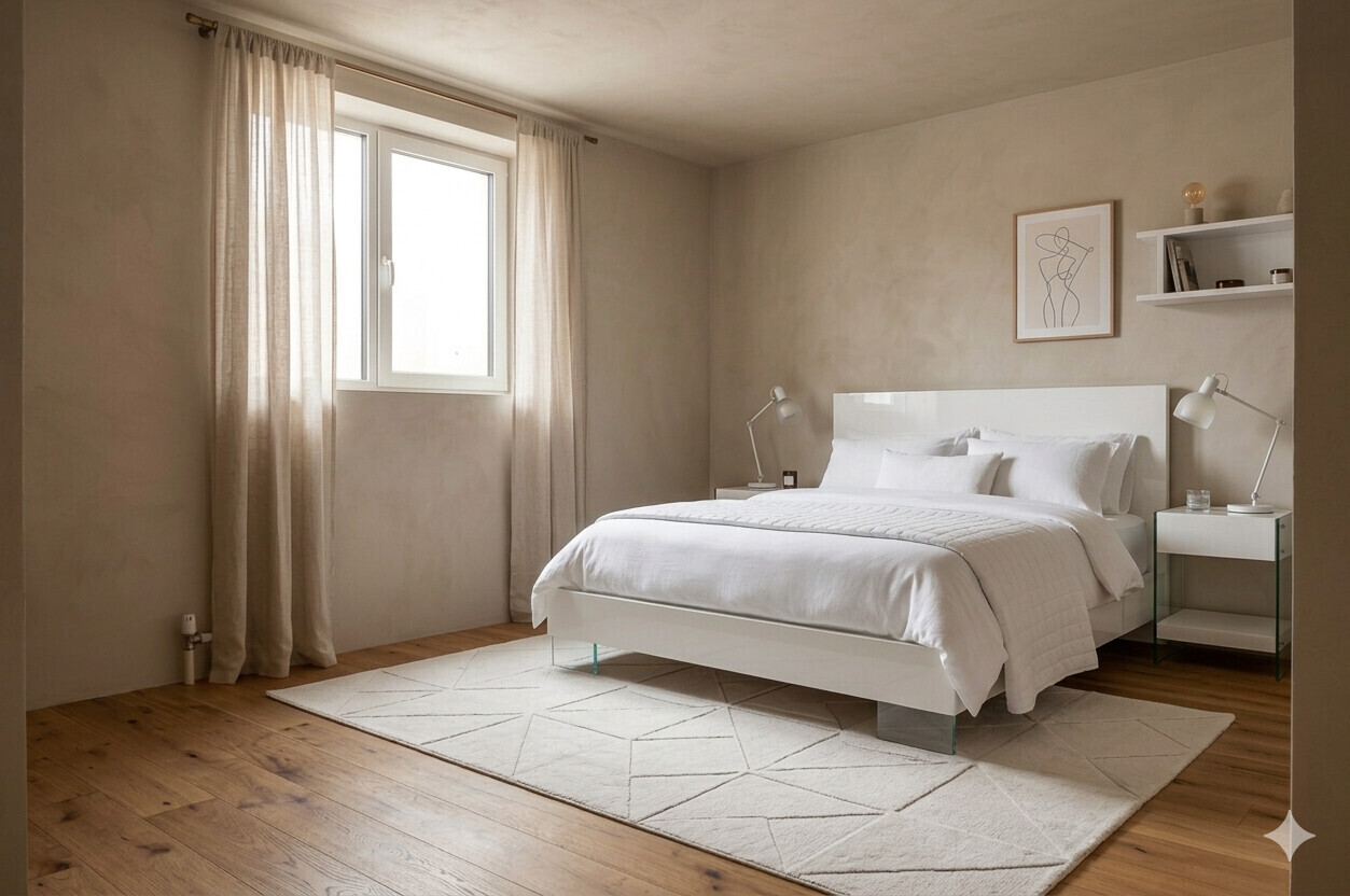 KI-Visualisierung Schlafzimmer Soutarrain