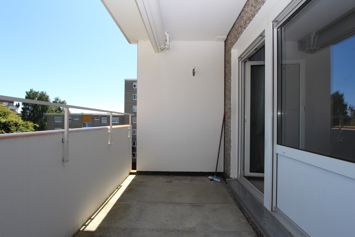Überdachter Balkon