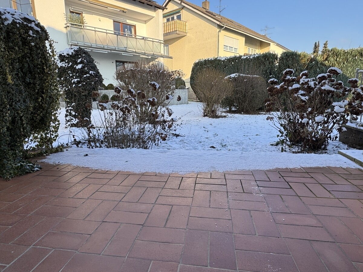 Terrasse vor Küche