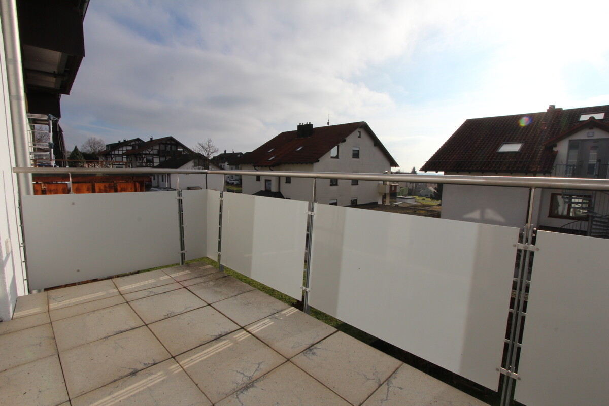 Südbalkon untere Ebene