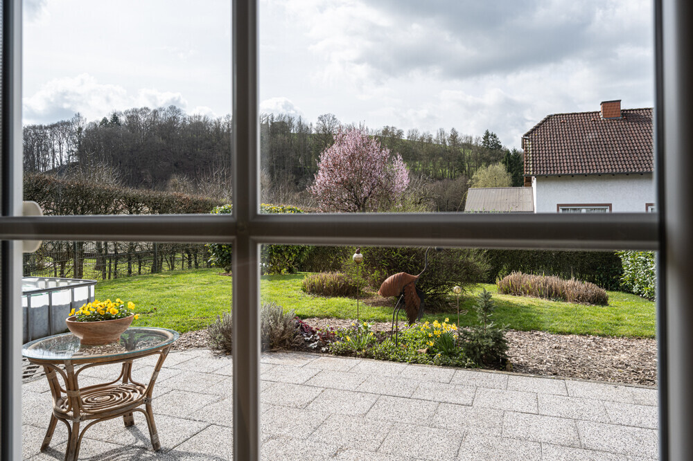 Blick in den Garten