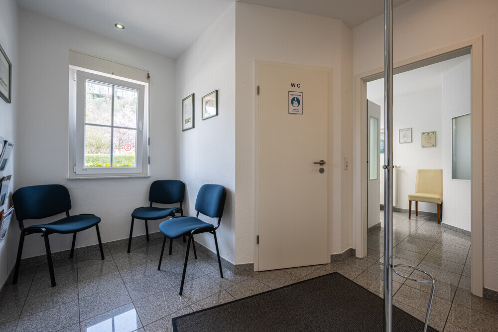 Wartebereich Kosmetik