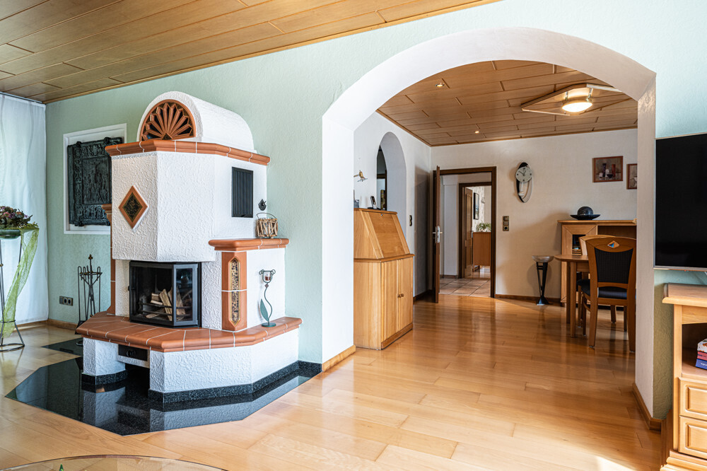 Blick ins Esszimmer