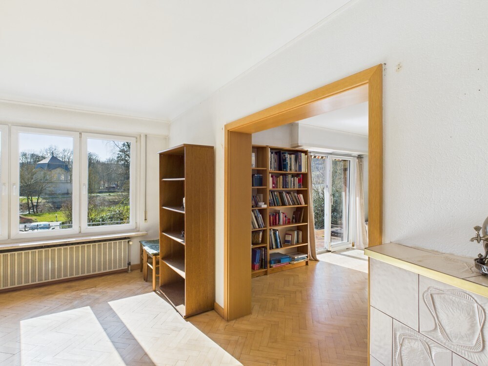 ..mit Blick ins Wohnzimmer