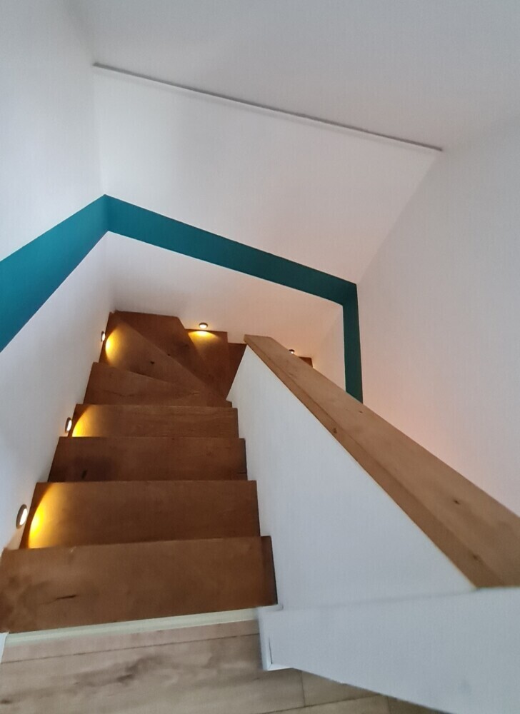 Treppe zum OG