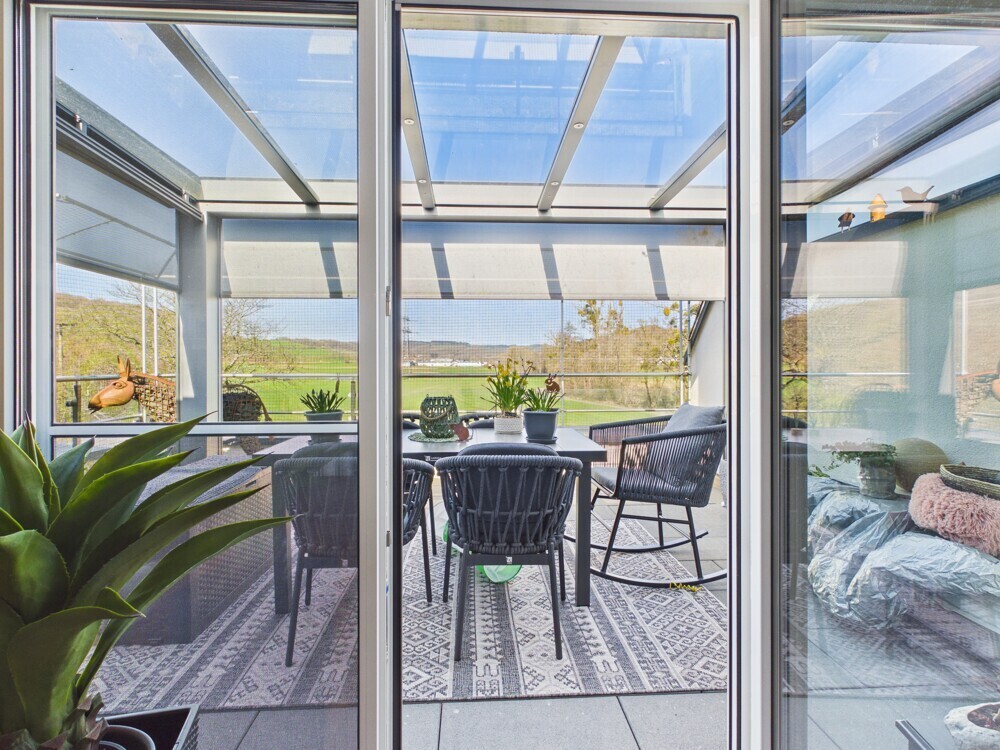 Blick zur Terrasse