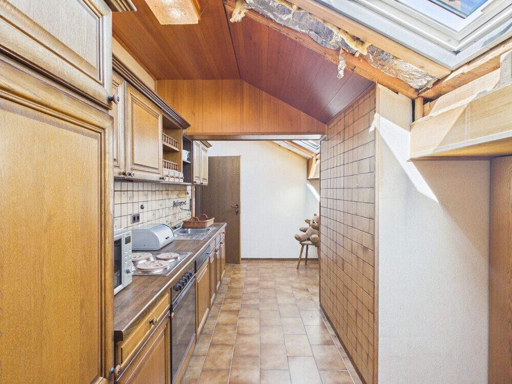 Küche Dachgeschosswohnung