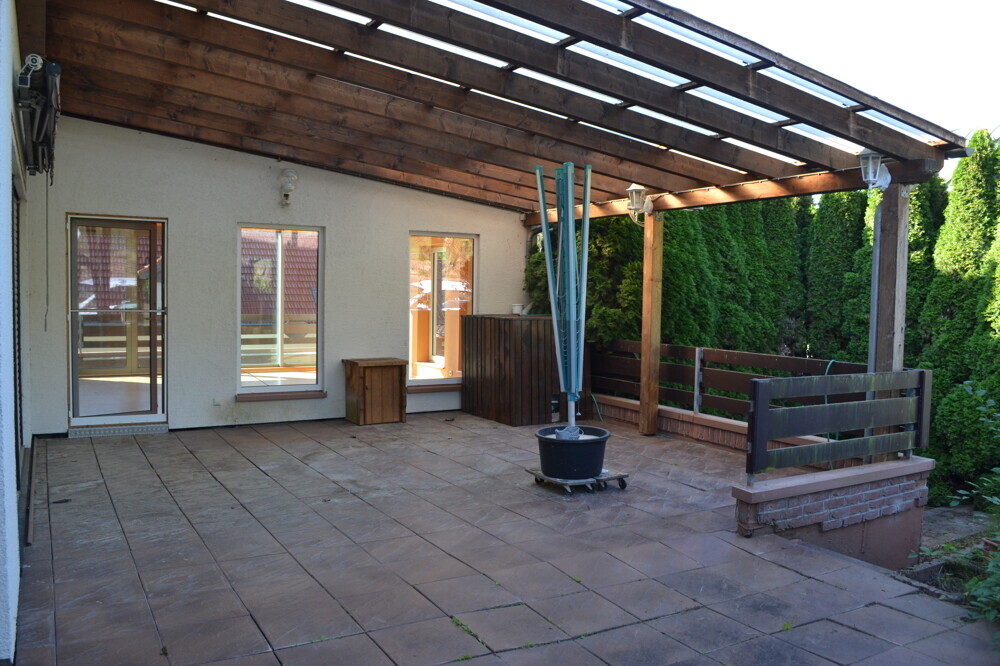 überdachte Terrasse