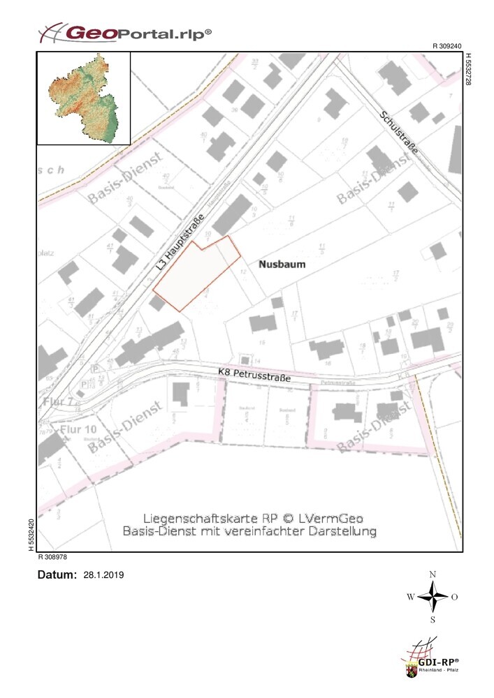 Grundstück übersicht