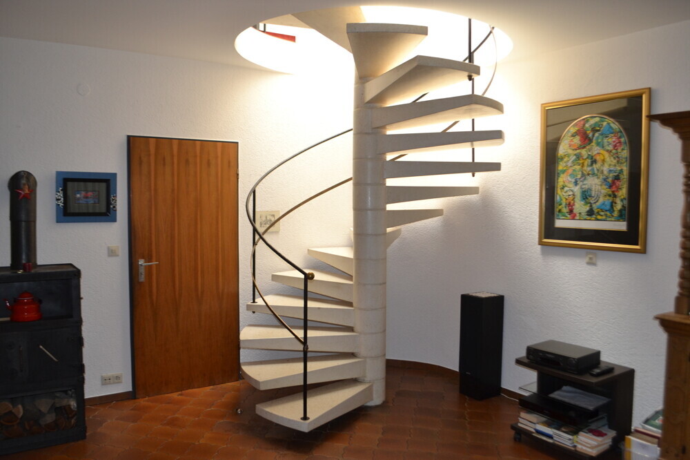 Wendeltreppe zum 1.OG