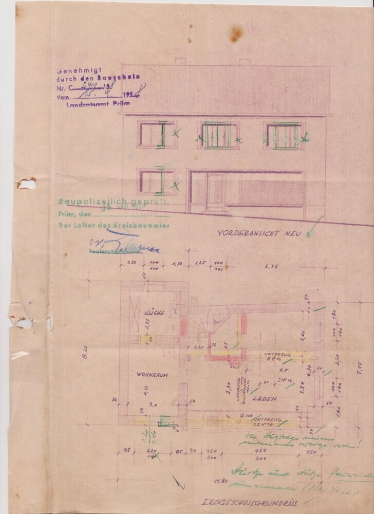 EG und Vorderansicht