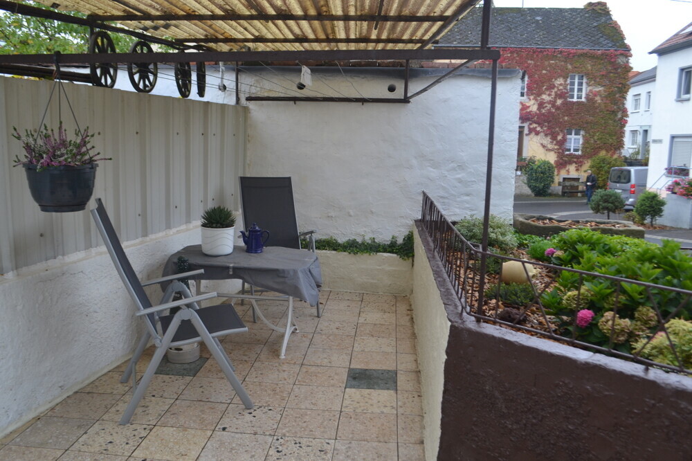 überdachte Terrasse