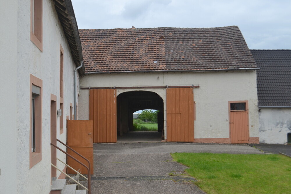 Blick zum Heuschober