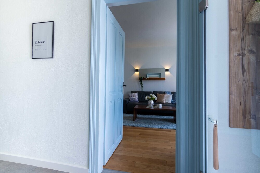 Blick ins Wohnzimmer