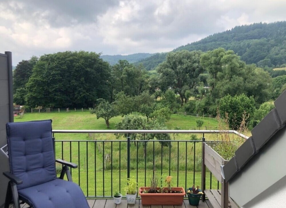 Balkonsaussicht