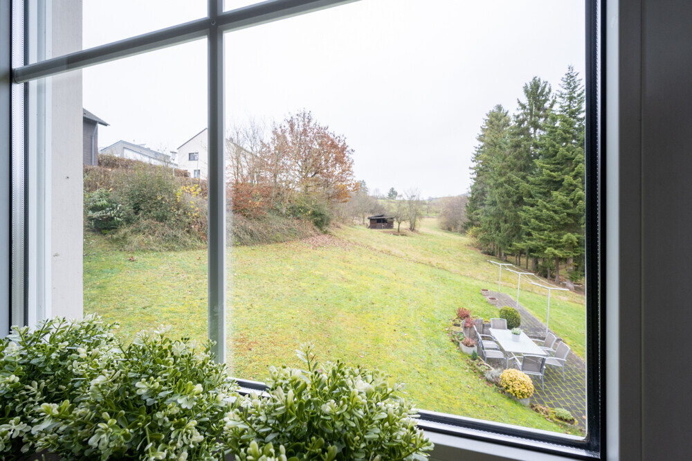 Ausblick ins eigene Grün