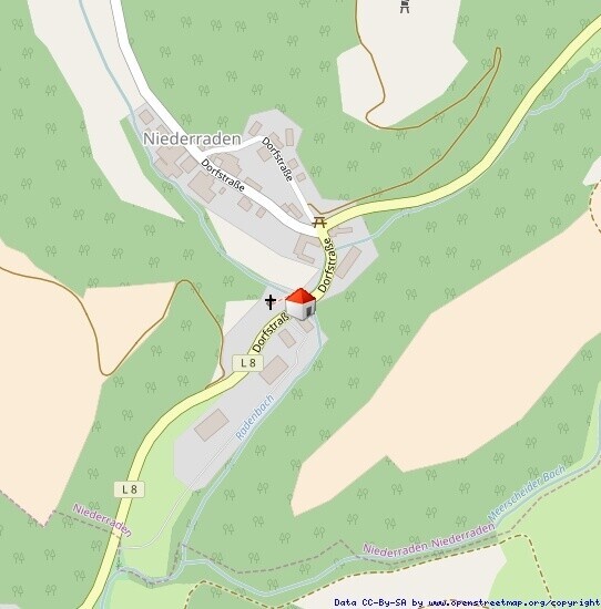 Bauernhaus in Niederraden