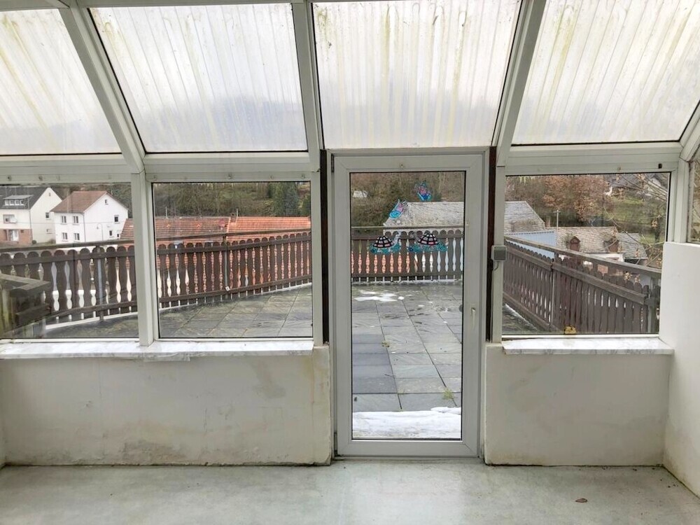 überdachte Terrasse