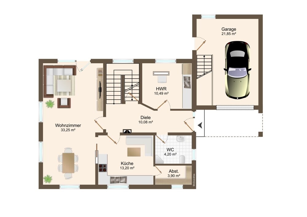 Grundriss EG