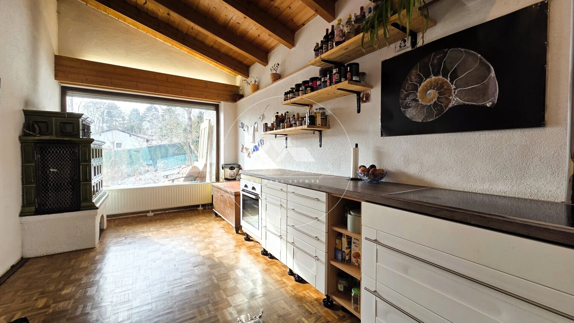 Küche im Obergeschoss