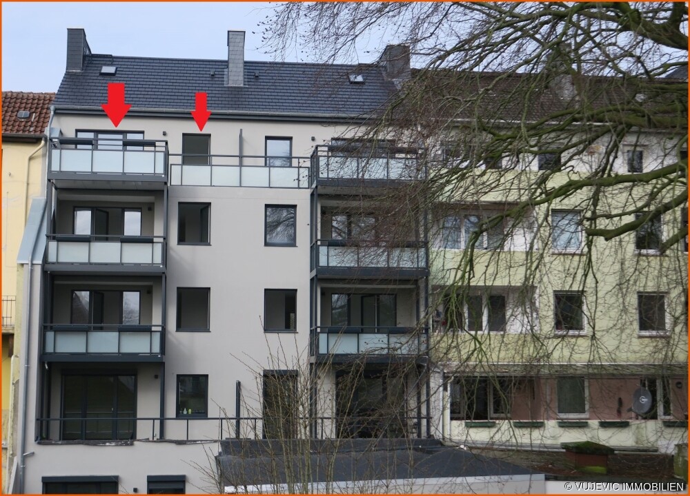 Hausrückseite