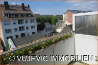 Blick vom Balkon