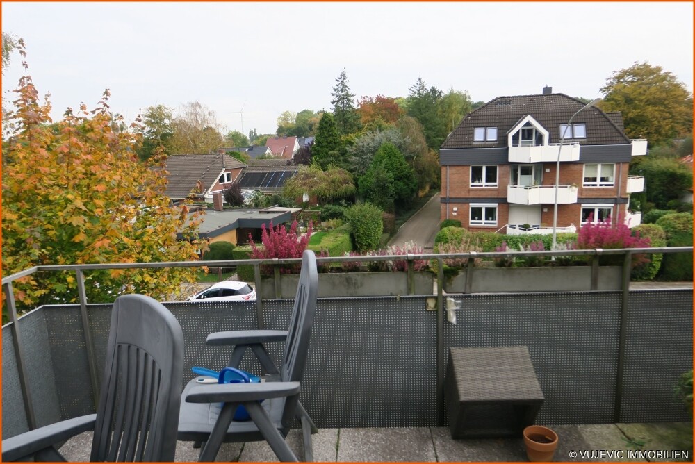 Balkon in Richtung Bürgerpark