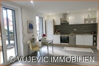 Wohnküche mit Terrassenzugang